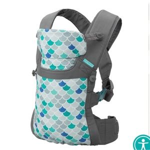 Mermaid print infantino baby carrier